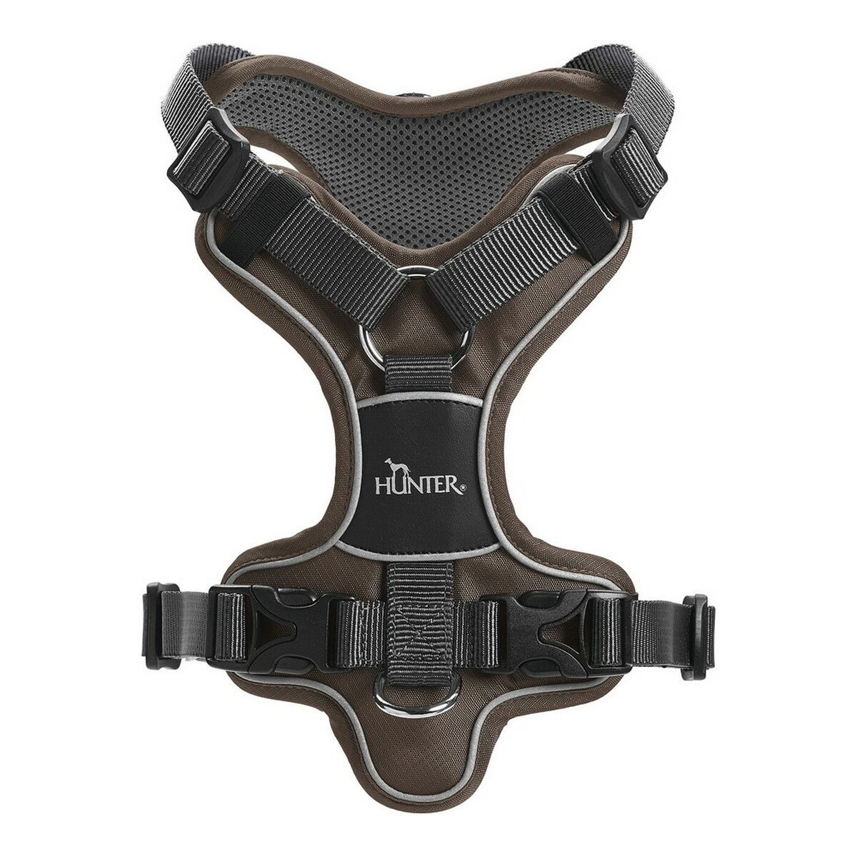 Pas za psa Hunter Divo 72-100 cm Rjava Velikost L